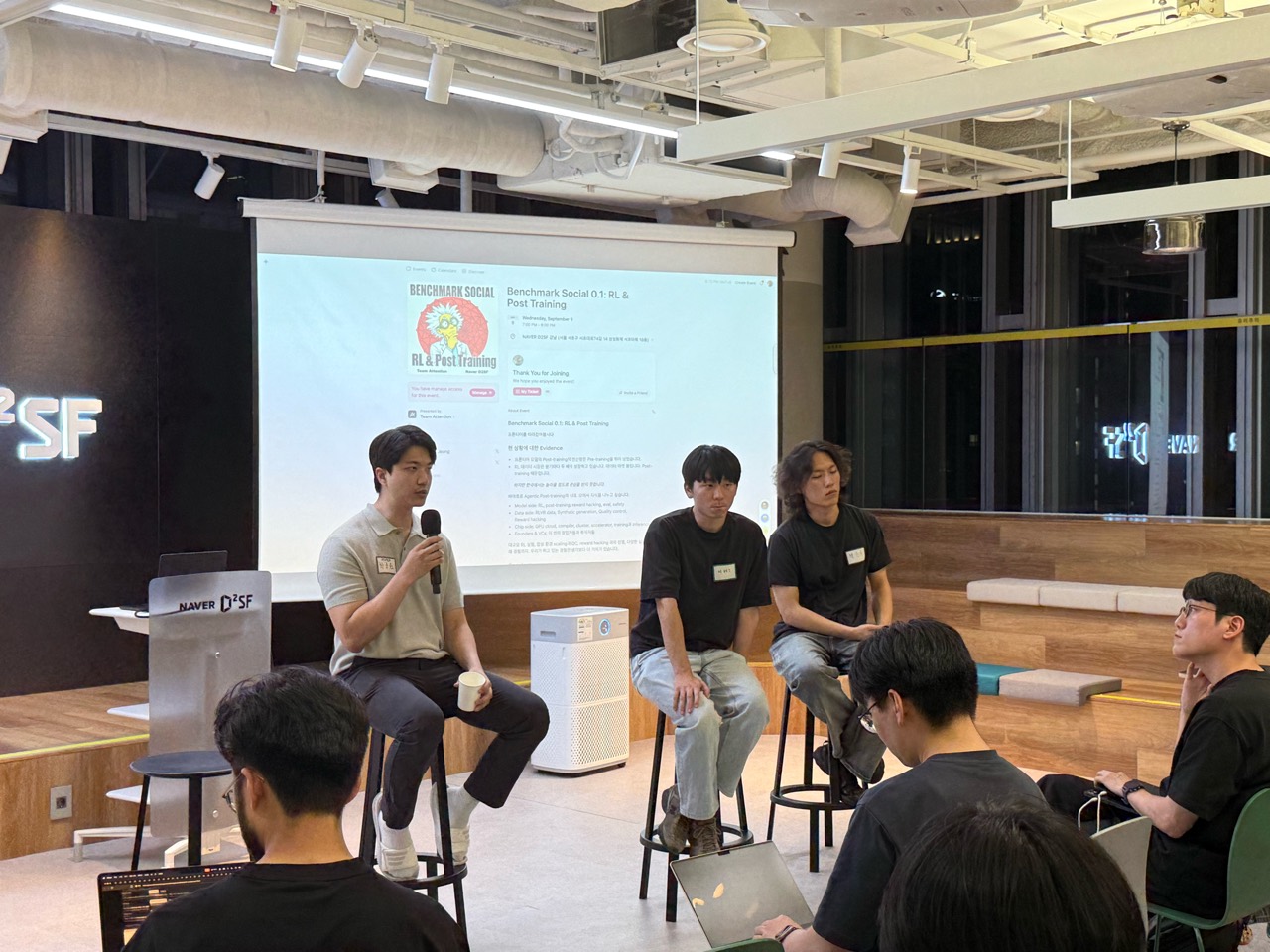 Benchmark Social 0.1 / 어제의 패널