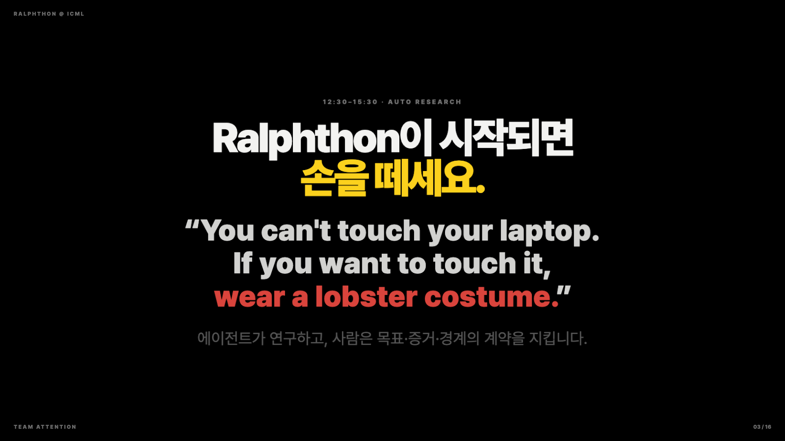 RALPHTHON @ ICML · ORIGINAL RULE